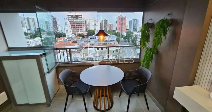 Apartamento à venda em condomínio de luxo na vila clementino, são paulo-sp: 1 quarto, 1 suíte, 1 sala, 1 banheiro, 28m².