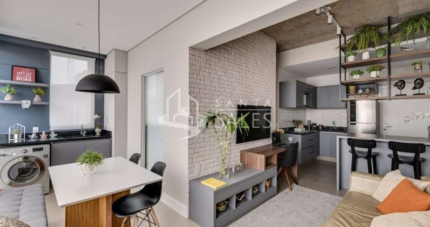 Apartamento para locação em Moema, São Paulo-SP: 1 quarto, 1 suíte, 1 sala, 1 banheiro, 1 vaga de garagem - 44,00 m².