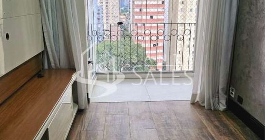 Apartamento à venda na Vila Olímpia, São Paulo-SP: 2 quartos, 1 sala, 2 banheiros, 1 vaga de garagem!