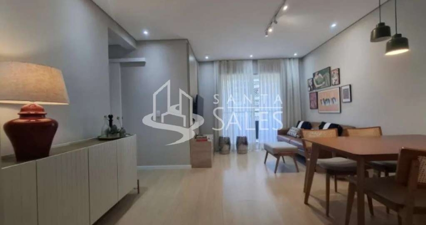 Apartamento à venda em São Paulo-SP, Campo Belo, 2 quartos, 1 suíte, 2 salas, 2 banheiros, 1 vaga, 84m²!