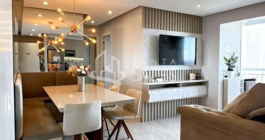 Apartamento à venda no Belenzinho, São Paulo-SP: 2 quartos, 1 sala, 2 banheiros, 1 vaga de garagem, 57m²!