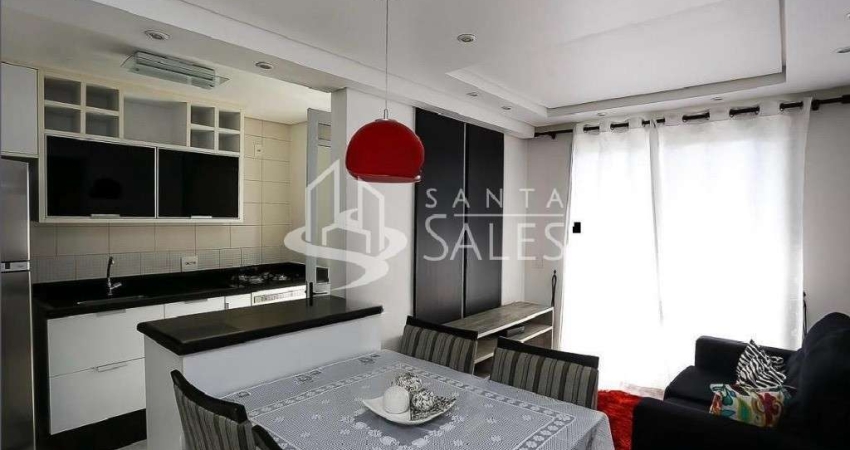 Apartamento à venda no Morumbi, São Paulo-SP: 2 quartos, 1 sala, 1 banheiro, 1 vaga de garagem!
