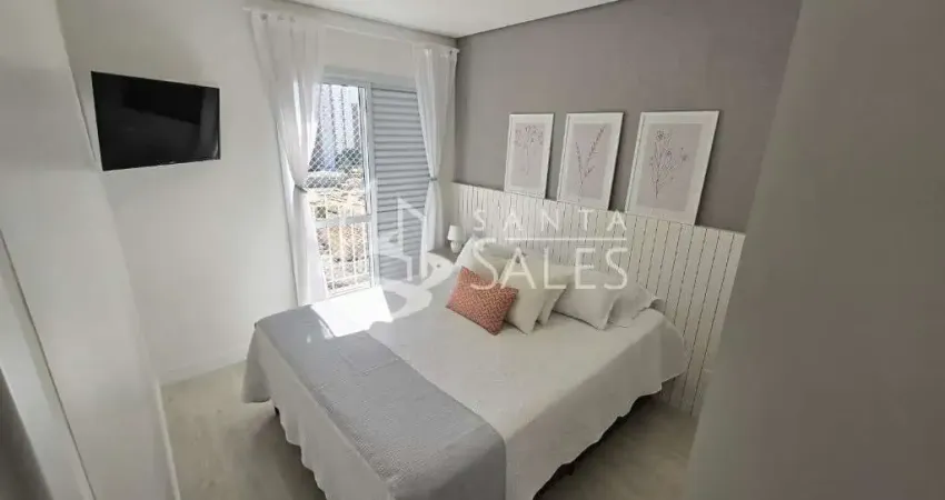 Apartamento à venda no Tatuapé, São Paulo-SP: 2 quartos, 1 sala, 1 banheiro, 1 vaga de garagem, 63m² de área.
