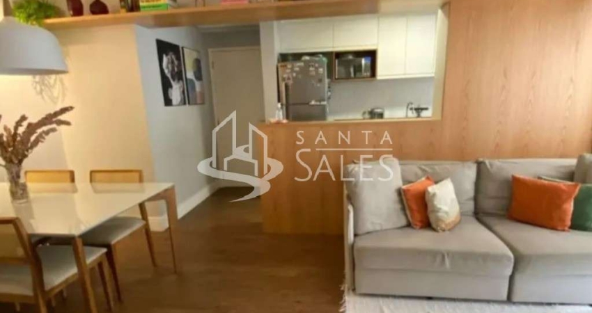 Apartamento à venda em São Paulo-SP, Vila Gumercindo: 2 quartos, 1 suíte, 1 sala, 2 banheiros, 1 vaga de garagem, 65m².