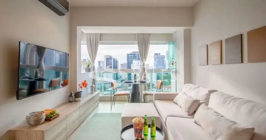 Apartamento à venda em Pinheiros, São Paulo-SP: 1 quarto, 1 suíte, 1 sala, 1 banheiro, 1 vaga de garagem, 39,00 m² de área.