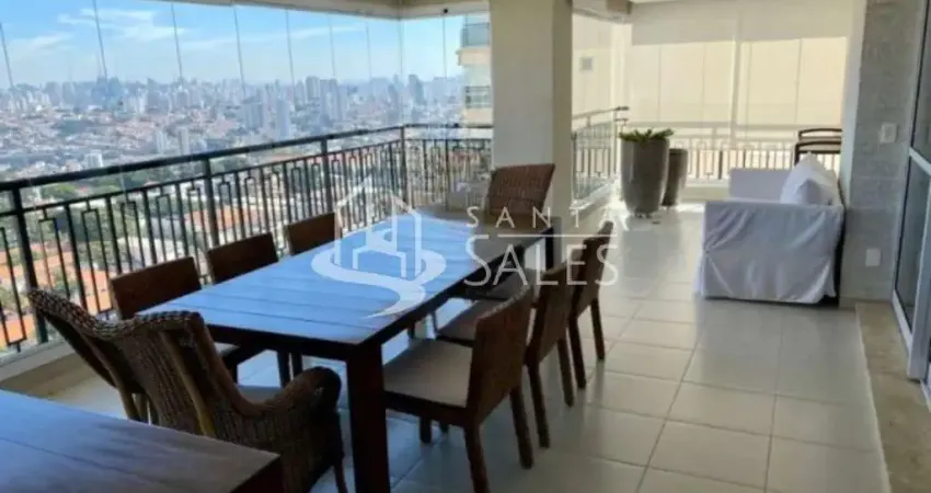 Espetacular apartamento à venda em São Paulo-SP, no Ipiranga: 4 quartos, 4 suítes, 1 sala, 4 banheiros, 3 vagas de garagem, 213 m²!