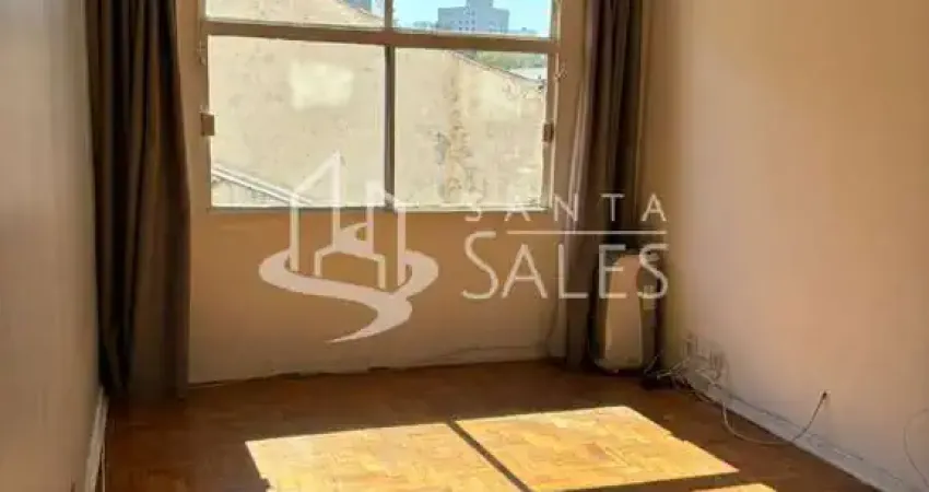 Apartamento à venda na consolação, são paulo-sp: 1 quarto, 2 salas, 1 banheiro, 1 vaga na garagem, 48m² de área.