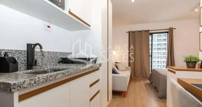Apartamento à venda em santo amaro, são paulo-sp: 1 quarto, 1 banheiro, 26 m² de área!