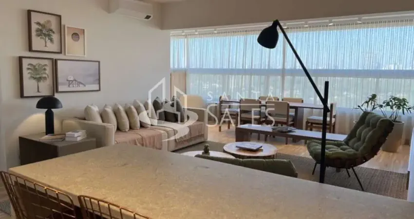 Apartamento para locação em pinheiros, sp: 1 quarto, 1 suite, 1 sala, 1 banheiro, 1 vaga, 66m² de área. venha conferir!