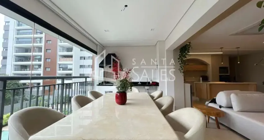 Apartamento à venda no brooklin paulista, são paulo-sp: 2 quartos, 2 suítes, 2 salas, 3 banheiros, 2 vagas, 130 m².