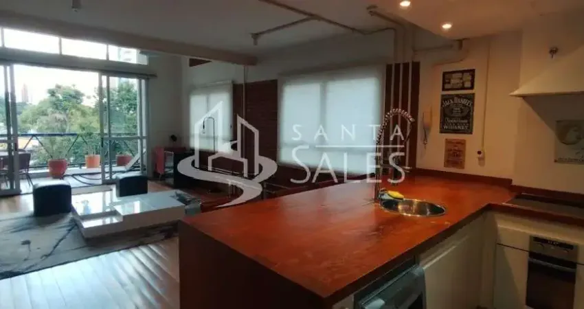 Apartamento para locação no itaim bibi, são paulo-sp: 2 quartos, 2 suítes, 3 salas, 2 banheiros, 2 vagas e 100m²!