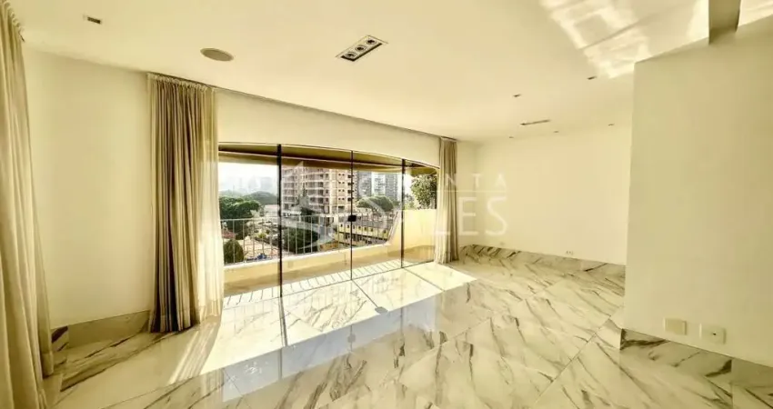 Cobertura de luxo à venda no brooklin paulista, são paulo-sp: 3 quartos, 2 suítes, 3 salas, 5 banheiros, 3 vagas, 287,70 m².