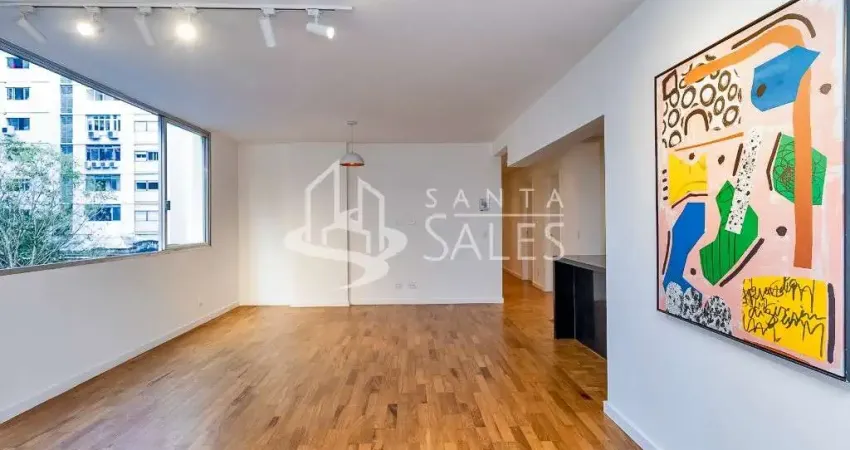 Imperdível apartamento reformado de 3 quartos com suíte e vaga em higienópolis, são paulo - 129,50m² de puro luxo!