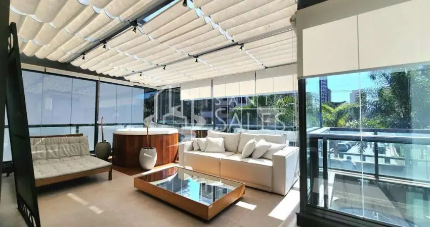 Apartamento de luxo para locação no itaim bibi - 1 quarto, 1 suíte, 91m² - são paulo-sp