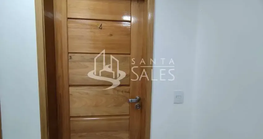 Apartamento à venda na vila camilópolis, santo andré-sp: 2 quartos, 1 suíte, 2 salas, 45,00m² de área