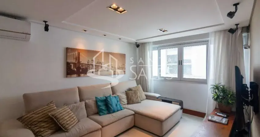 Apartamento de luxo no itaim bibi: 3 quartos, 1 suíte e 120m² - são paulo-sp