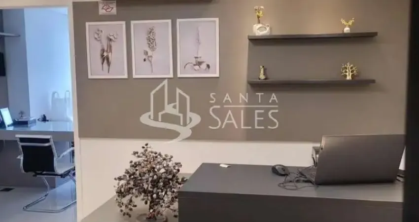 Sala comercial de alto padrão na vila gertrudes: 1 quarto, 1 banheiro, 1 vaga de garagem, 43m² - são paulo-sp.