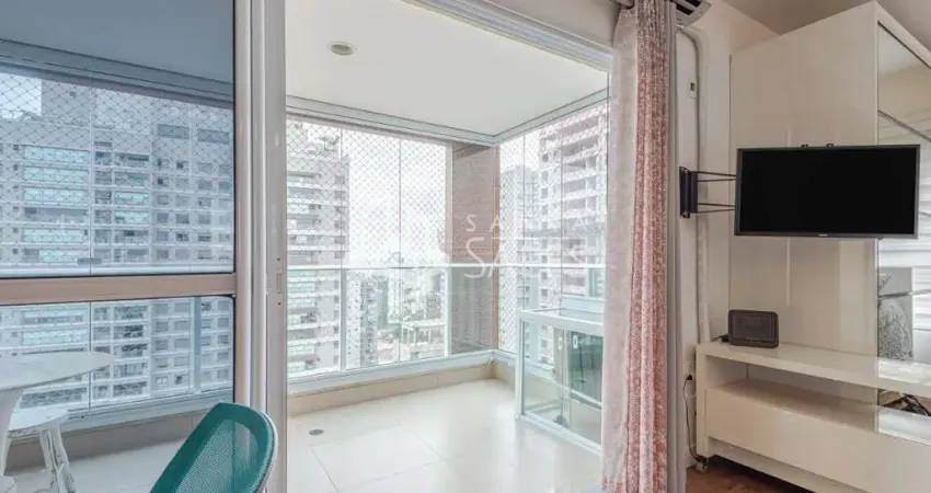 Apartamento mobiliado à venda em são paulo-sp, vila mariana: 1 quarto, 1 banheiro, 1 vaga de garagem, 45m² de área!