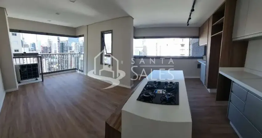 Apartamento para locação em indianópolis, são paulo-sp, com 2 quartos, 1 sala, 2 banheiros, 1 vaga de garagem - 61m².