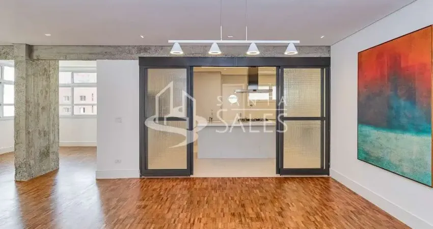 Apartamento de luxo com 3 suítes e 213,50m² à venda em cerqueira césar, são paulo-sp.