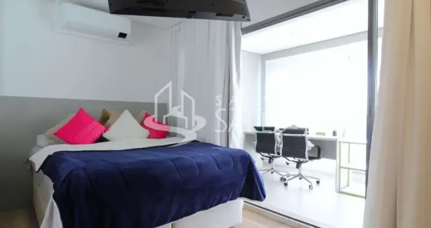 Apartamento à venda em indianópolis, são paulo-sp: 1 quarto, 1 suíte, 1 banheiro, 35m² de área. imperdível!