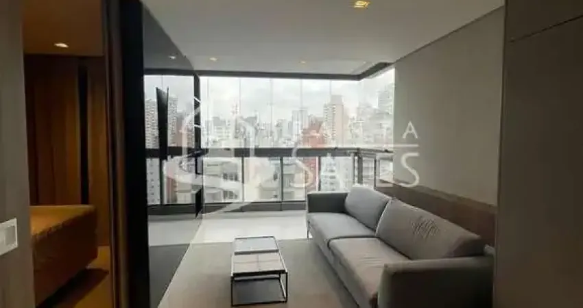 Apartamento à venda no jardim paulista, são paulo-sp: 1 quarto, 1 suíte, 2 salas, 1 banheiro, 1 vaga de garagem, 46,40 m².