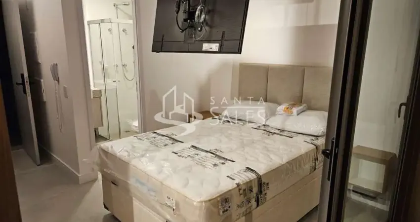 Apartamento para locação em pinheiros, são paulo-sp: 1 quarto, 1 suíte, 1 banheiro, 26m² de área.