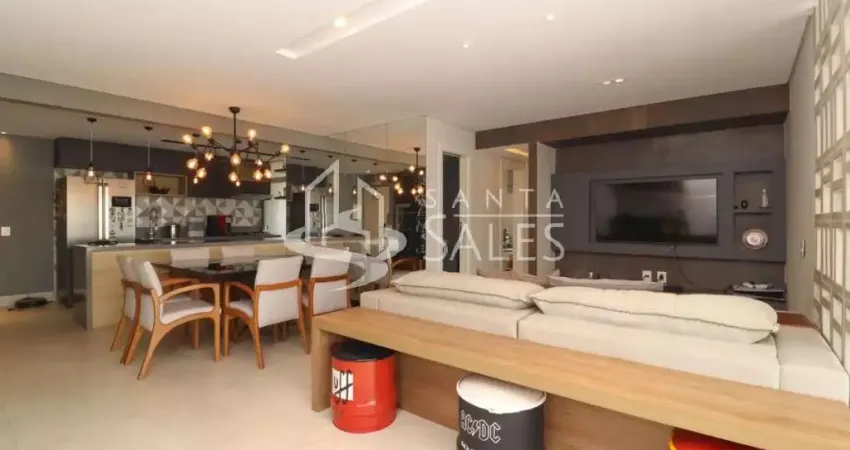 Apartamento de 2 quartos com 2 suítes e 2 vagas em pinheiros, são paulo-sp - 110m² de puro conforto!
