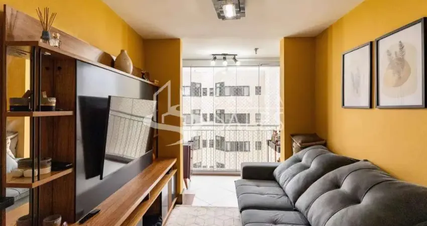 Apartamento à venda em condomínio de alto padrão na vila são paulo, são paulo-sp: 2 quartos sendo 1 suíte, 1 sala, 2 banheiros, 1 vaga, 64m².