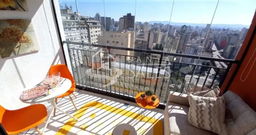 Apartamento à venda na consolação, são paulo-sp: 1 quarto, 1 suíte, 1 vaga de garagem. venha conferir!