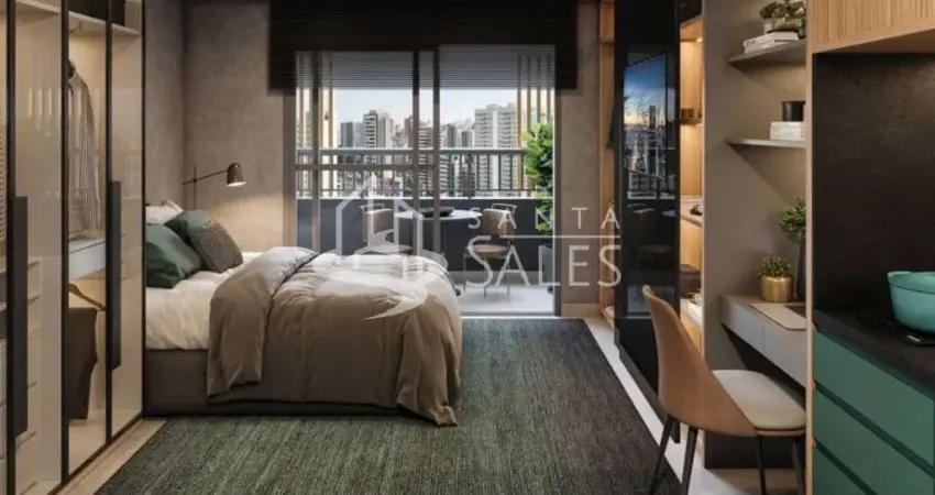 Studio à venda na vila clementino, são paulo-sp: 1 quarto, 1 banheiro e 33m² de área!