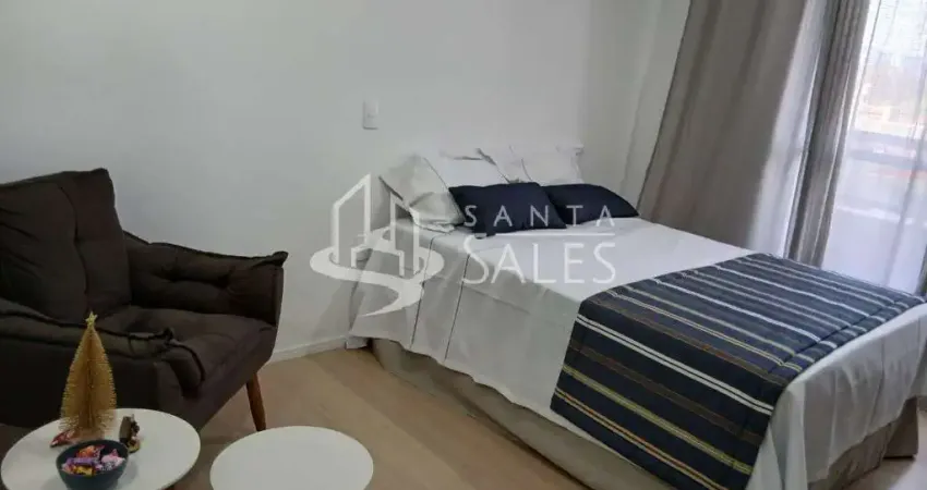 Apartamento à venda no brooklin paulista, são paulo-sp: 1 quarto, 1 banheiro, 25 m² de área, 1 quarto, 1 banheiro, 25 m², aceita pet!