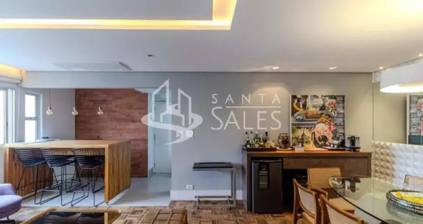 Incremente sua vida com este apartamento de luxo em são paulo-sp, santa cecília: 2 quartos, 2 suítes, 1 sala, 3 banheiros, 1 vaga, 111m².