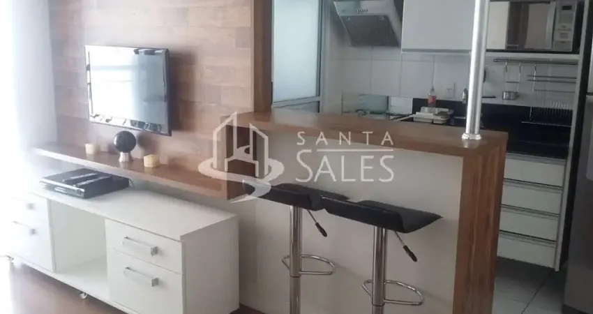 Apartamento para locação em são paulo-sp, campo belo: 1 quarto, 1 suíte, 1 sala, 1 banheiro, 1 vaga, 48m²