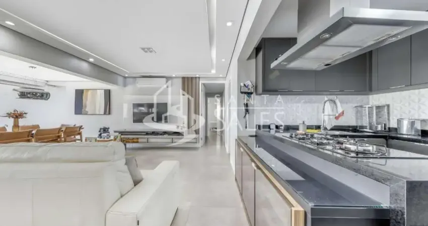 Apartamento à venda em são paulo-sp, vila firmiano pinto: 3 quartos, 3 suítes, aceita pet, decorado, 2 vagas, 5 banheiros.