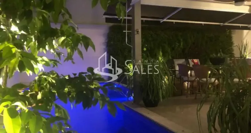 Casa em condomínio fechado com 382m² de área útil, 04 suítes.