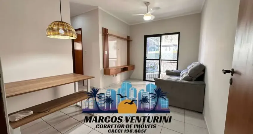 Apartamento para Venda em Praia Grande, Guilhermina, 1 dormitório, 1 banheiro, 1 vaga