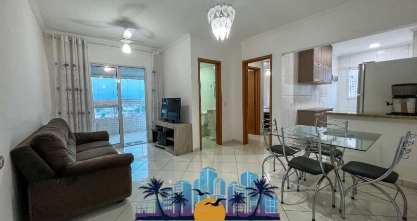 Apartamento para Venda em Praia Grande, Aviação, 1 dormitório, 1 suíte, 2 banheiros, 1 vaga
