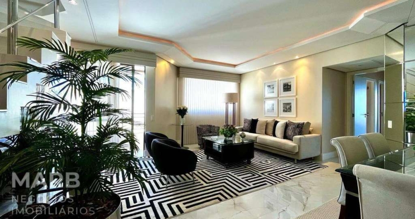 Cobertura com 3 dormitórios à venda, 277 m² por R$ 2.980.000,00 - Centro - Florianópolis/SC