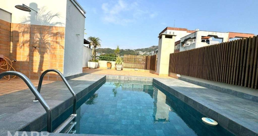 Cobertura à venda, 277 m² por R$ 3.350.000,00 - Beira Mar - Florianópolis/SC