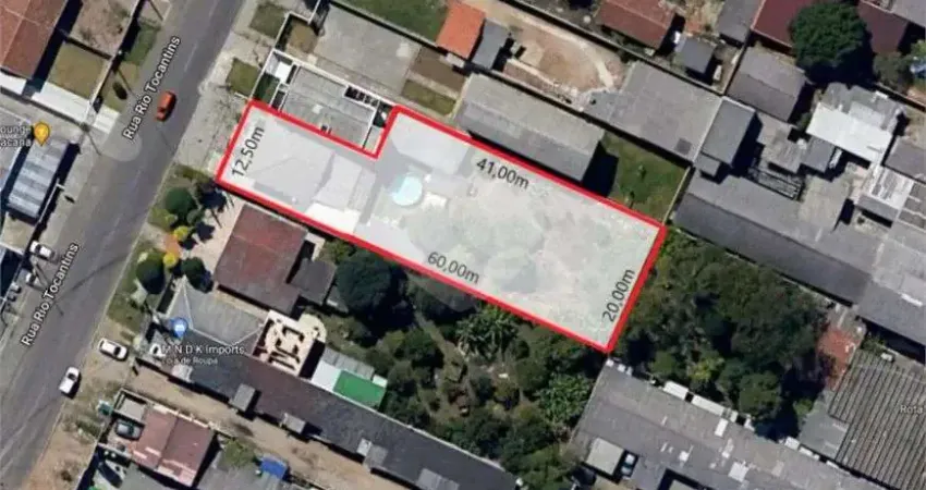 Terreno à venda na Rua Rio Tocantins, 399, Weissópolis, Pinhais