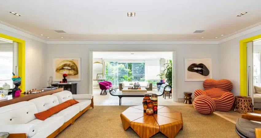 Apartamento com 4 quartos à venda na Avenida Sabiá, 133, Moema, São Paulo