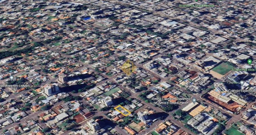 TERRENO A VENDA NO CENTRO DE CASCAVEL