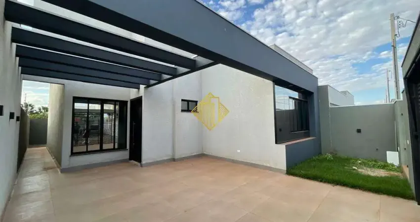 CASA À VENDA COM 1 SUÍTE, 2 QUARTOS - RESIDENCIAL ALEMANHÃ - PALOTINA/PR
