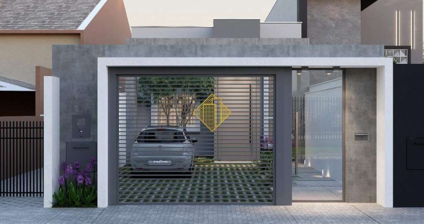 Casa à venda, 2 quartos, 1 suíte, 4 vagas, Santa Cruz - Cascavel/PR