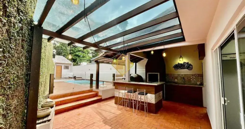 **sobrado semi mobiliado com 1 suíte e piscina no jardim pancera em toledo - paraná**