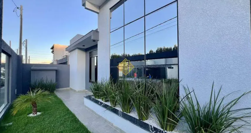 Casa Moderna e Sofisticada com 3 Suítes e Piscina no Tropical
