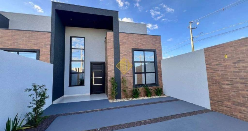 Casa à venda, 2 quartos, 1 suíte, 2 vagas, Cascavel velho - Cascavel/PR