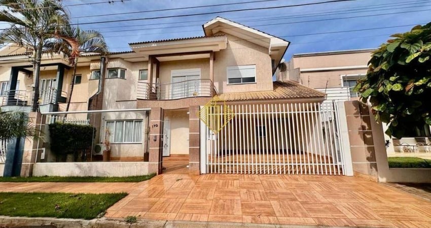 Sobrado para aluguel, 4 quartos, 1 suíte, 3 vagas, Recanto Tropical - Cascavel/PR