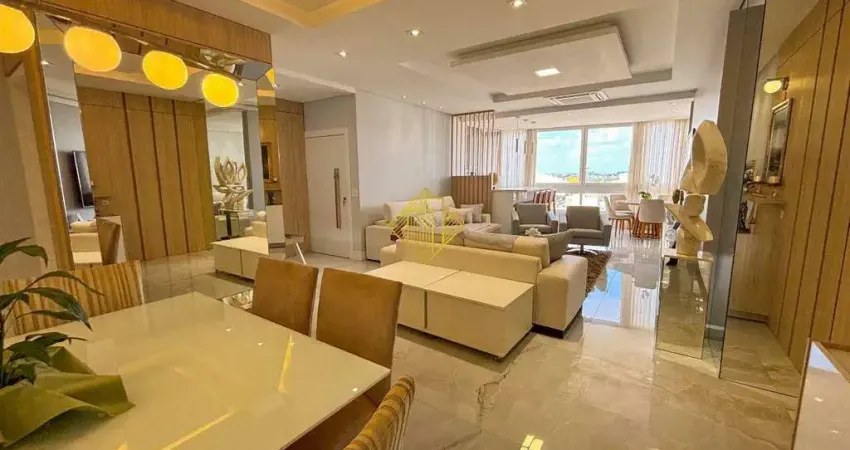 Belo apartamento com 235 m2 privativo com móveis planejado no centro de cascavel